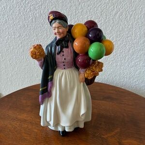 Vintage Royal Doulton “Biddy Pennyfarthing” HN 1843 Figurine